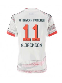 Bayern Munich Nicolas Jackson #11 Replika Borta Kläder Dam 2025-26 Kortärmad